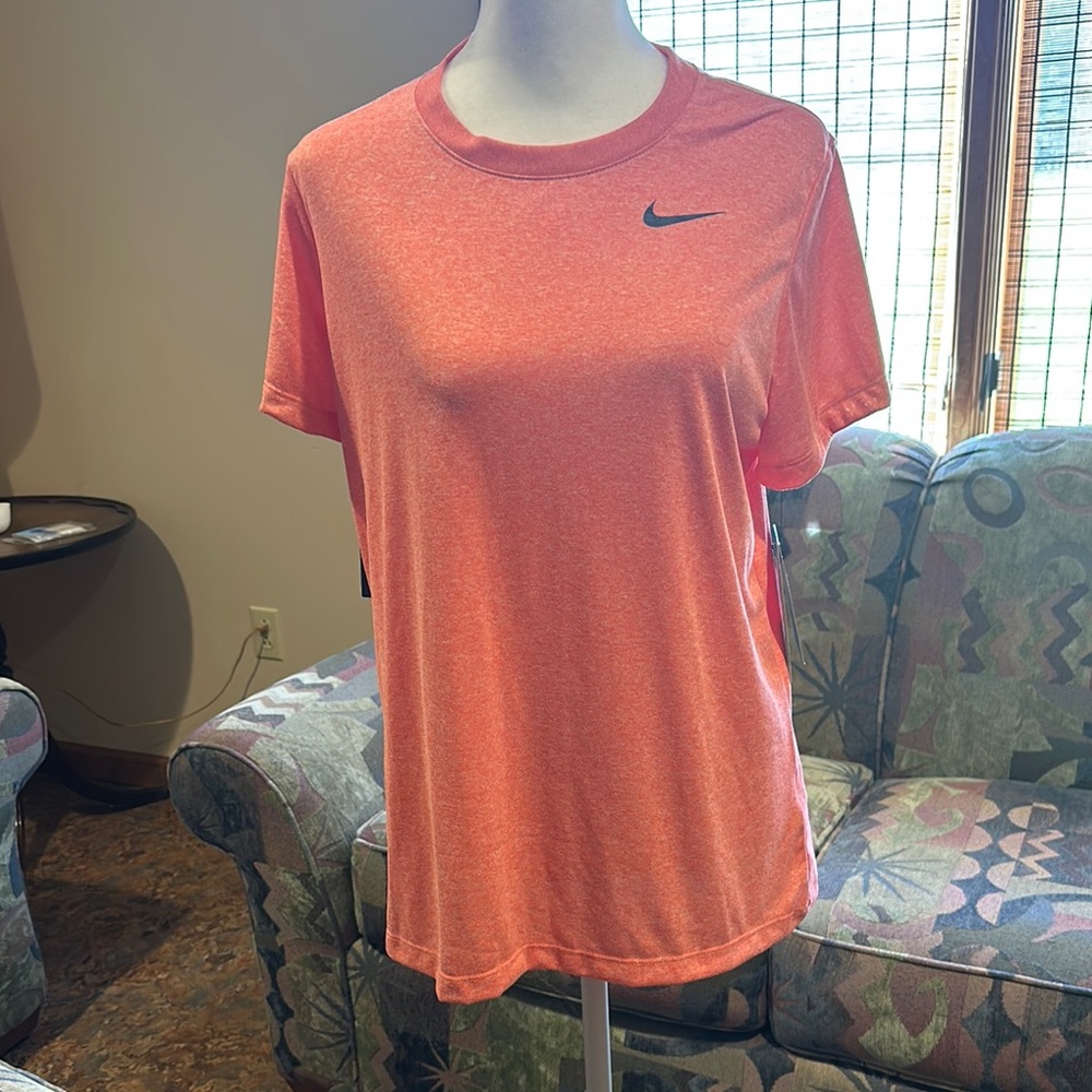 Nike Orange Relaxed Fit T-Shirt